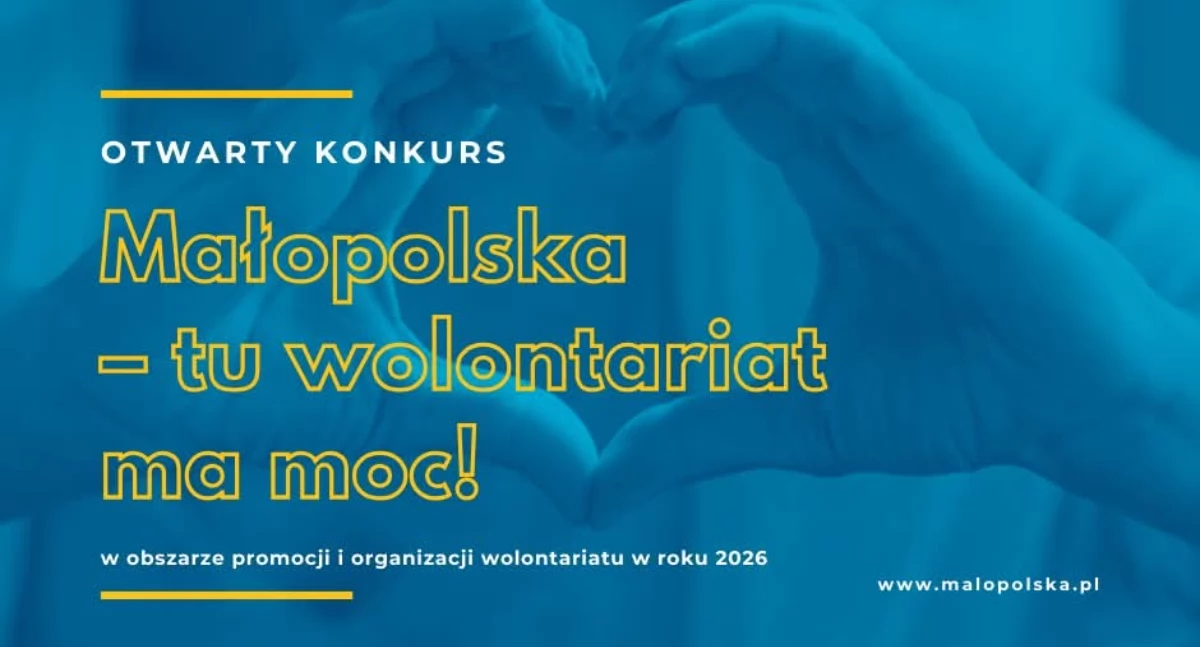 Małopolska stawia na młodych społeczników. Rusza konkurs „Tu wolontariat ma moc!”