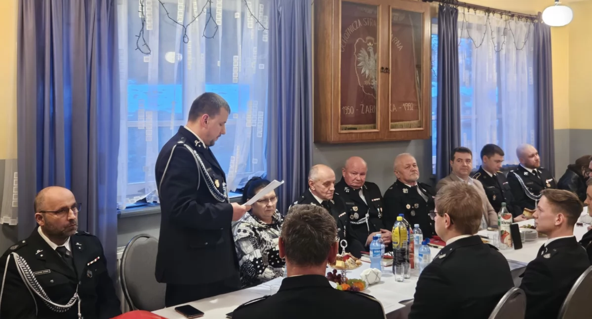 OSP Żarnówka z nowymi władzami. Krzysztof Moćko nowym Prezesem.