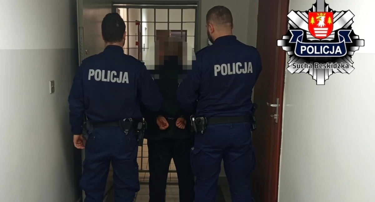 Zatrzymany za włamanie i kradzież butli z gazem