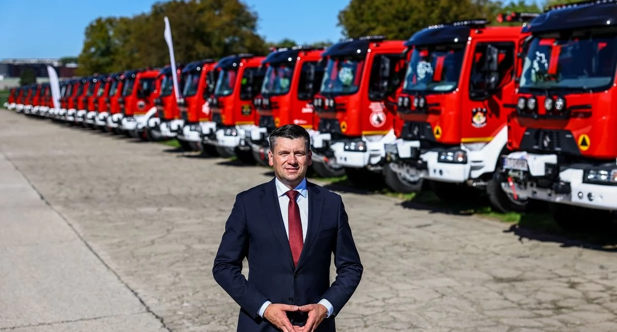 Nowy wóz strażacki trafi do OSP Skawica. Wsparcie w ramach „Bezpiecznej Małopolski”