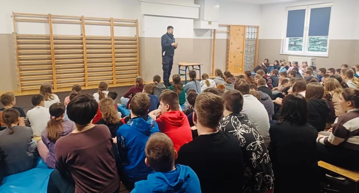 Lekcja odpowiedzialności na drodze w Juszczynie