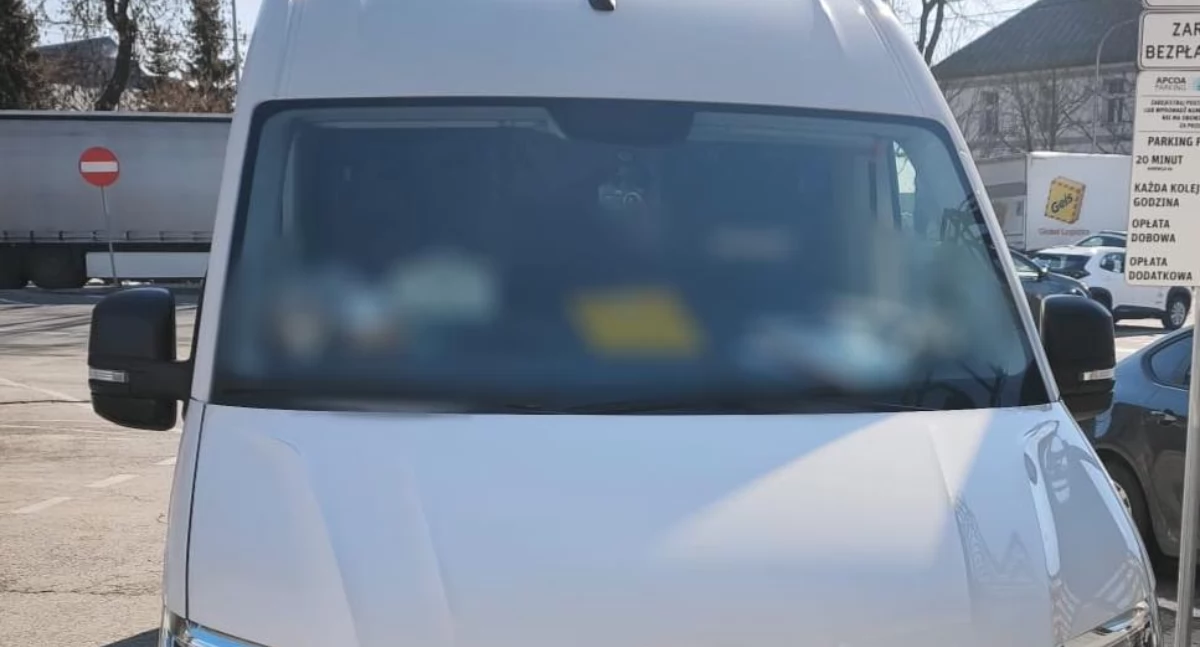 Alkohol z busa? Tym razem kurs zakończył się mandatem