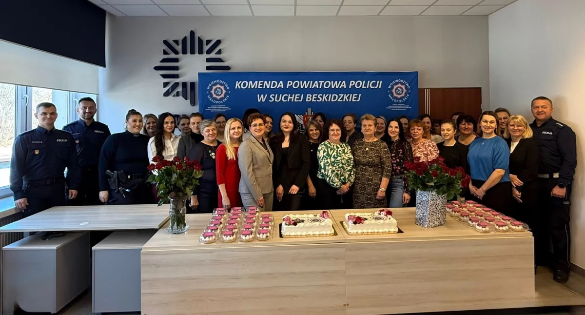 Dzień Kobiet w suskiej komendzie
