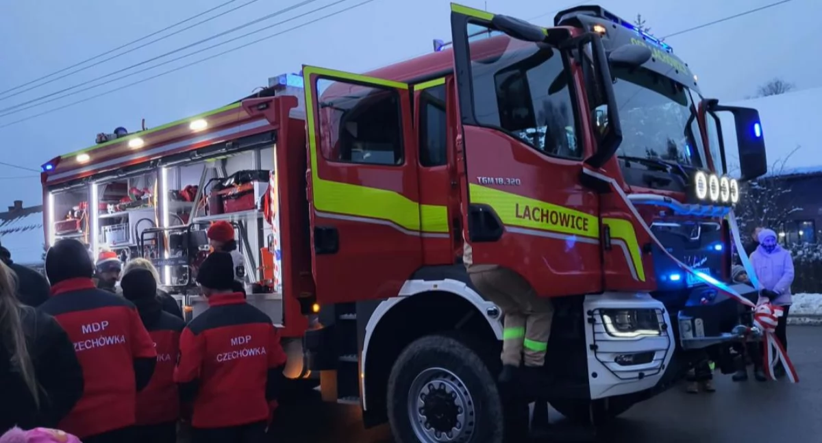 Wóz strażacki ruszy na drogi osiedlowe w Lachowicach. Chodzi o bezpieczeństwo mieszkańców
