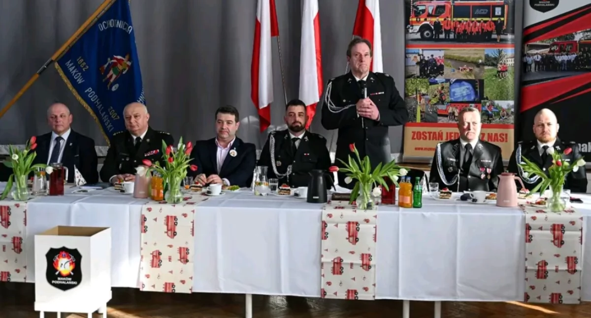 Dh Maciej Musiał ponownie na czele OSP Maków Podhalański.