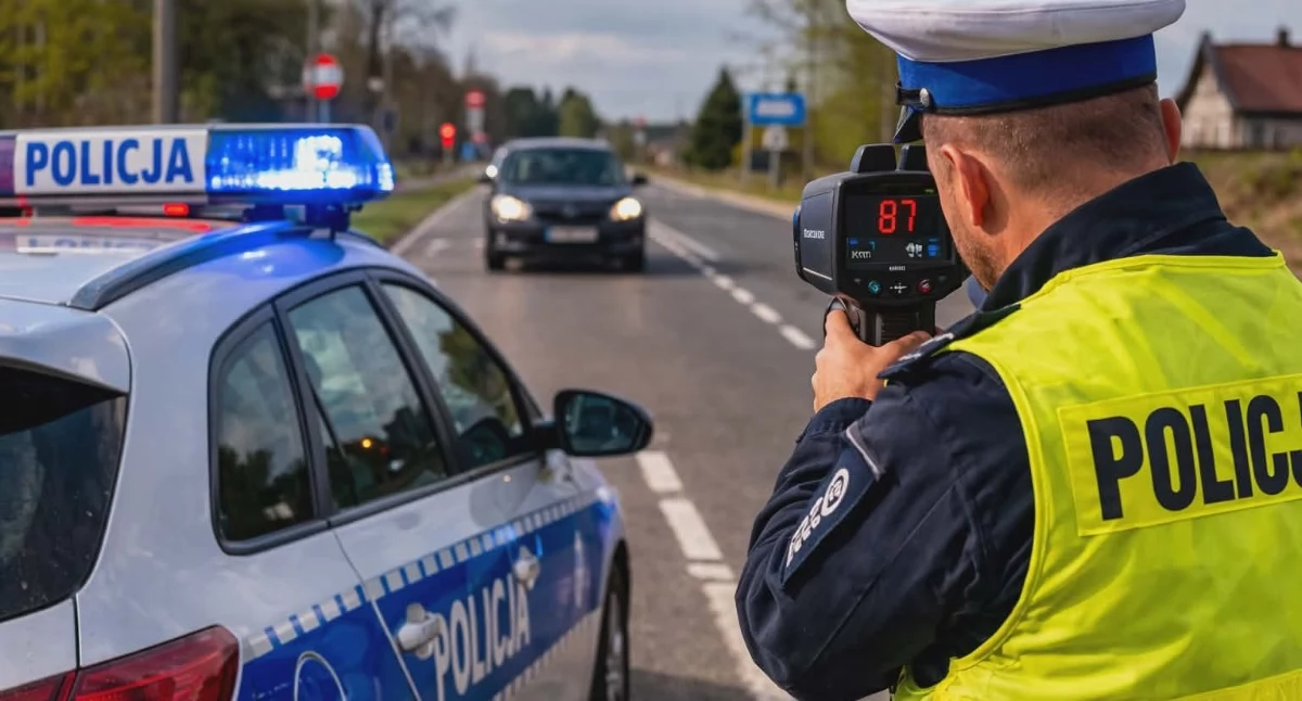 28-latek z powiatu suskiego pędził 131 km/h w Skawcach – stracił prawo jazdy