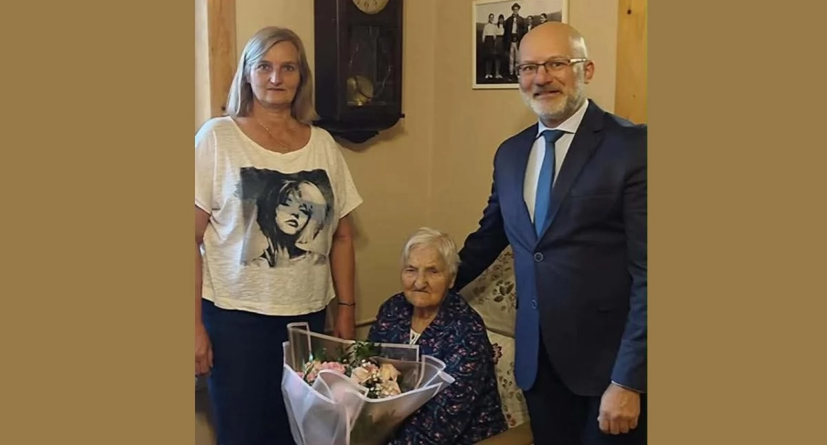 101 lat Pani Stefanii Budzowskiej – jubileusz najstarszej mieszkanki gminy Zawoja