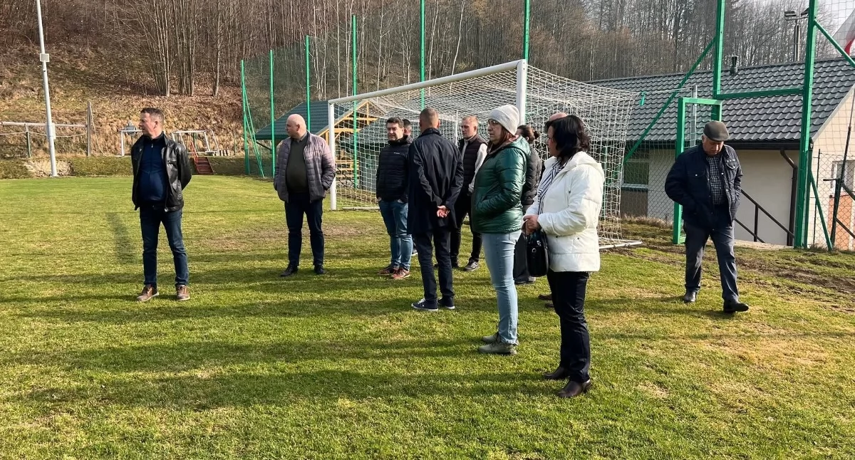 Objazd inwestycji sportowych w gminie Maków Podhalański