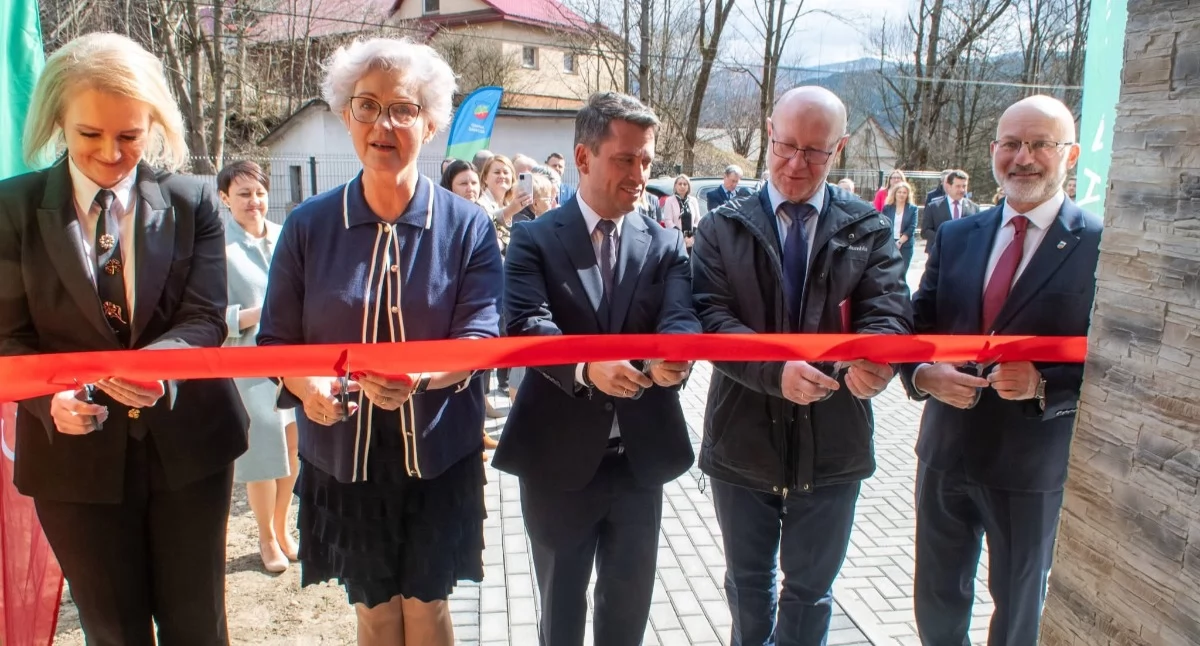 Uroczyste otwarcie Środowiskowego Domu Samopomocy w Zawoi