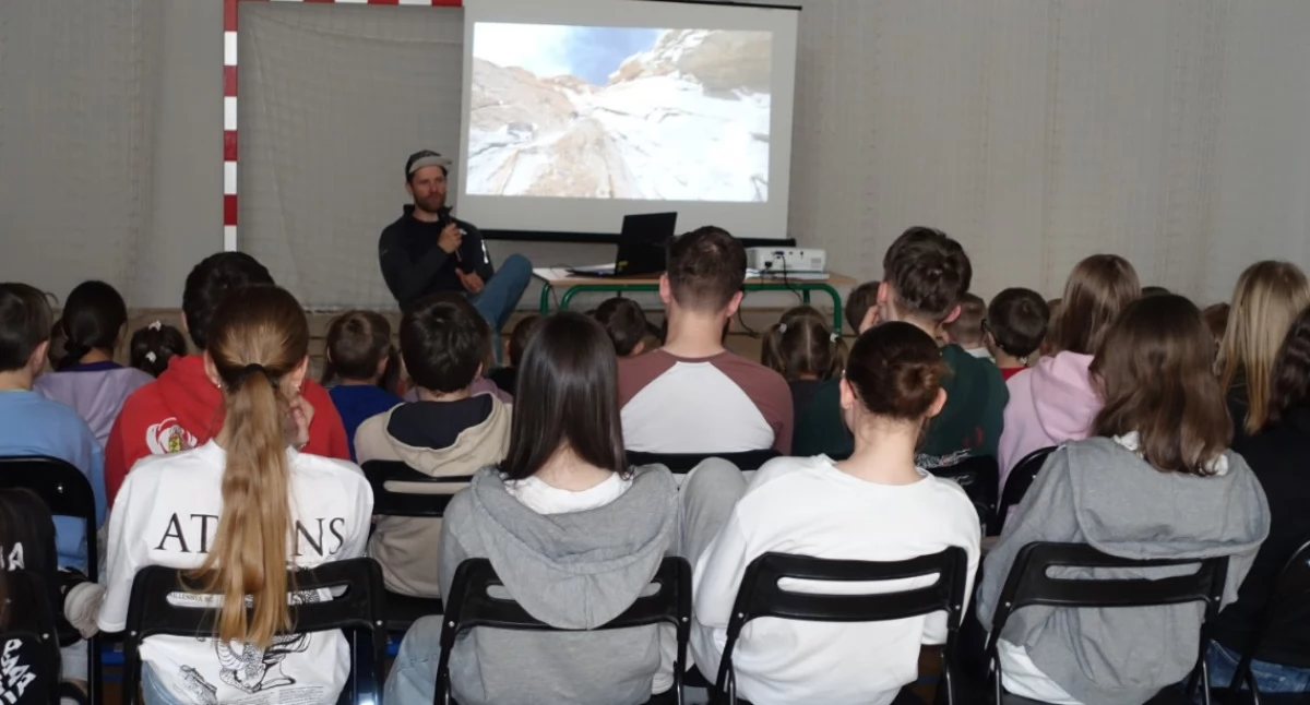 Górska pasja i wielkie marzenia. Wyjątkowe spotkanie z alpinistą w Zachełmnej