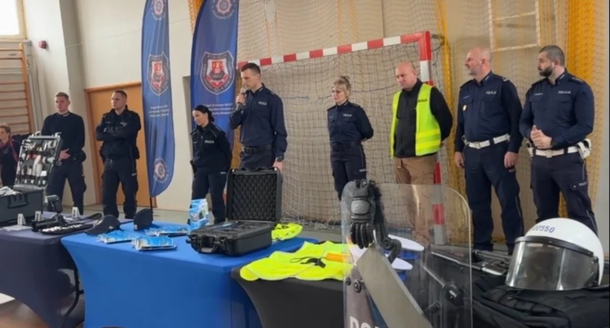Spotkanie z policją w Jordanowie szansą na poznanie kariery w mundurze
