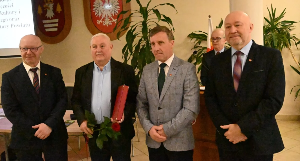 Nagroda Starosty Suskiego dla Tadeusza Leśniaka