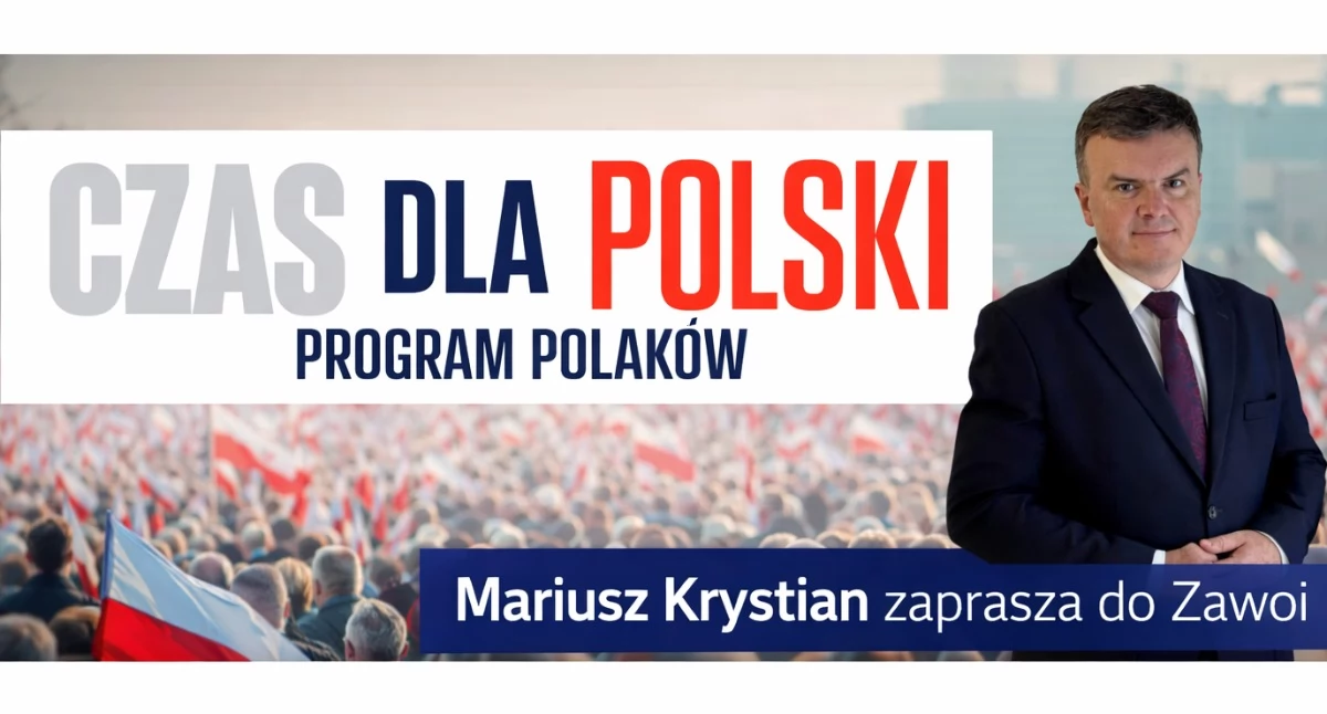 Czas dla Polski w Zawoi. Spotkanie z Mariuszem Krystianem