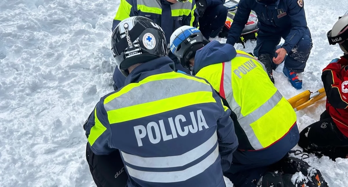Policjant z Makowa na służbie we włoskich Dolomitach