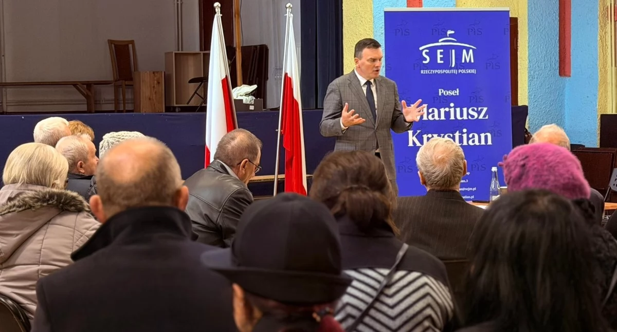 Poseł Mariusz Krystian spotkał się z mieszkańcami Zawoi