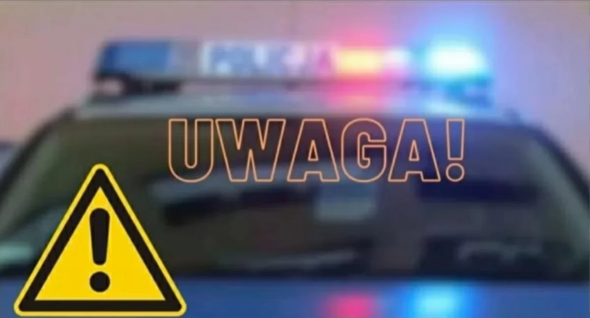 Skawica: 21-latka wypadła z drogi na DW957. Auto uderzyło w ogrodzenie, są utrudnienia