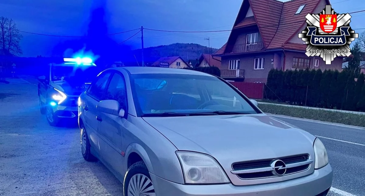 Ponad 2,3 promila za kierownicą. Nietrzeźwy kierowca zatrzymany w Białce
