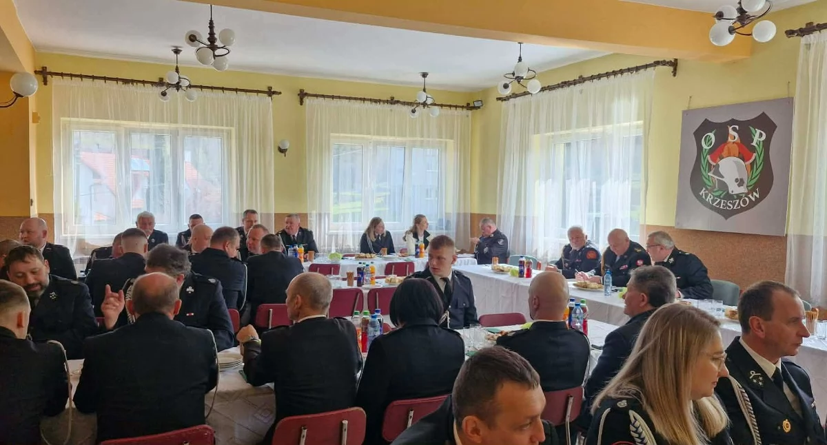 Nowe władze OSP w gminie Stryszawa. Podsumowanie zjazdu w Krzeszowie