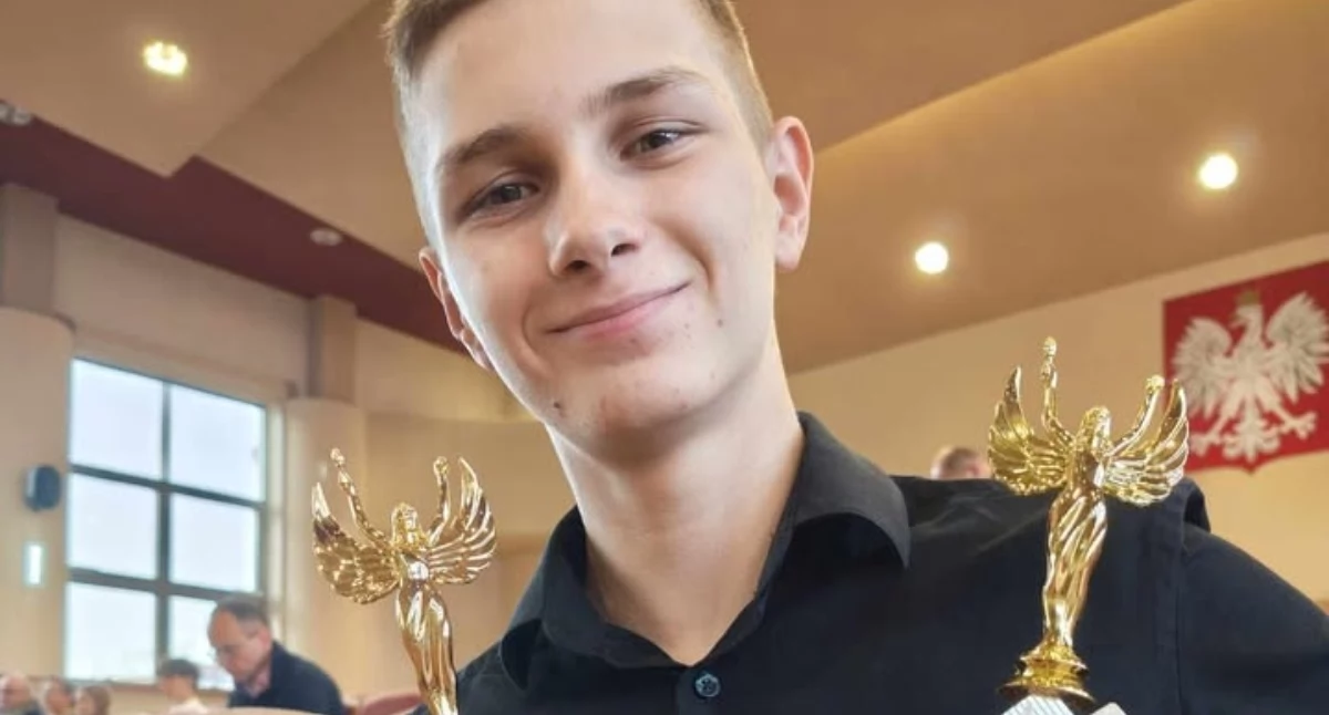 Uczeń z Sidziny wśród najlepszych w Polsce. Aleksander Trzop laureatem ogólnopolskiej olimpiady