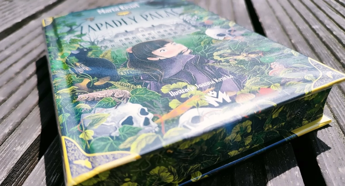 „Zapadły pałac” z ilustracjami Suszanki wśród najciekawszych książek dla nastolatków