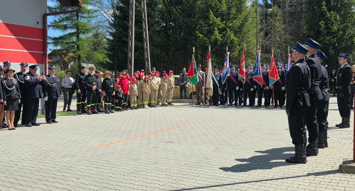 Strażackie święto w Zawoi. Relikwie św. Floriana i liczne odznaczenia dla druhów