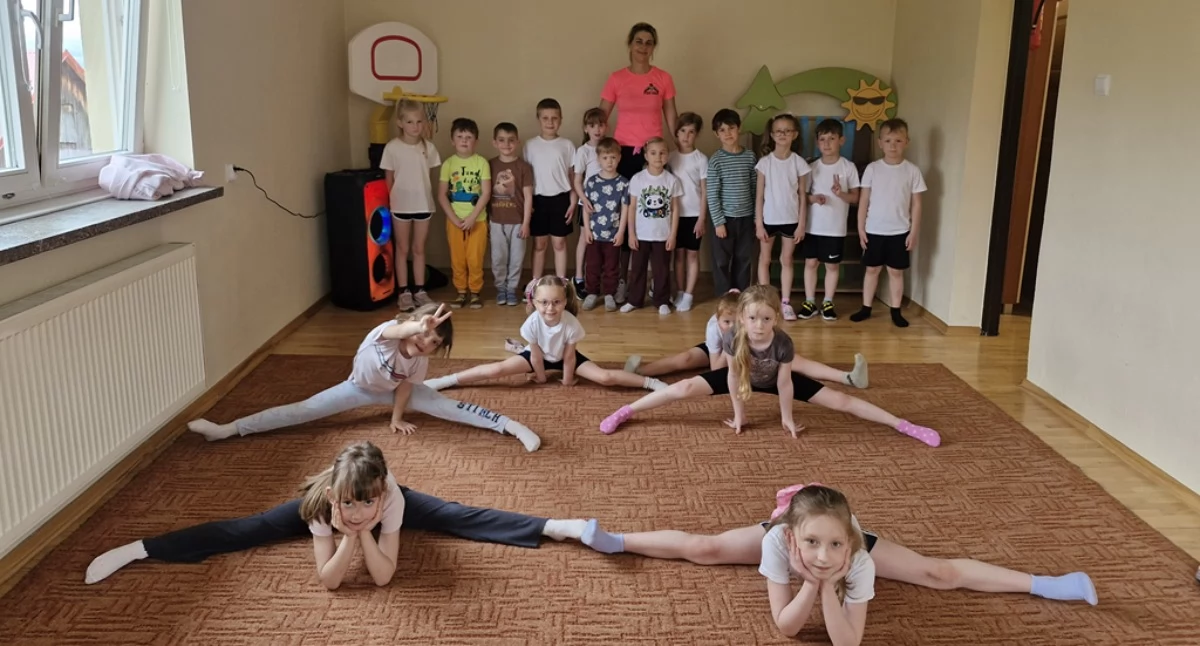 Ruch, uśmiech i zdrowe nawyki w przedszkolu w Bieńkówce