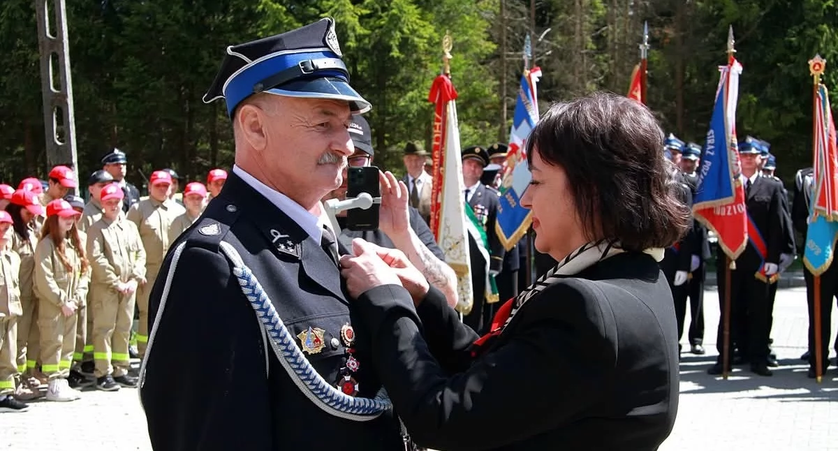 Druh Andrzej Szafraniec uhonorowany Krzyżem Małopolski. „40 lat non stop w straży”