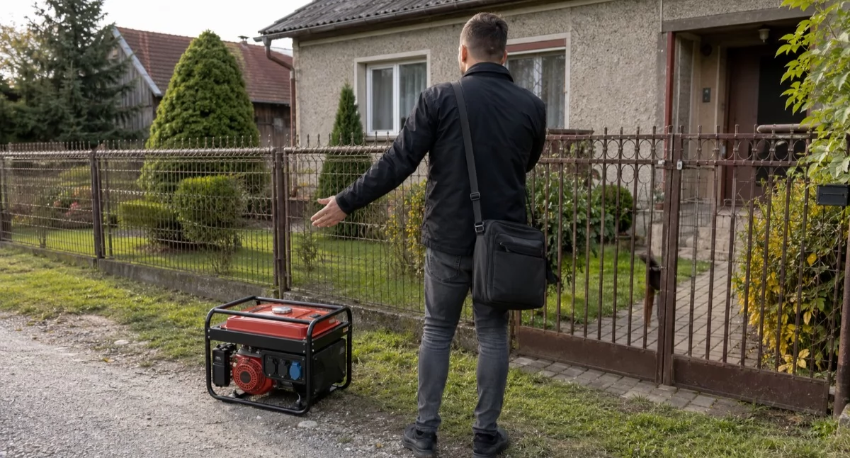 Uwaga na oszustów z agregatami! Mieszkańcy Stryszawy stracili duże pieniądze