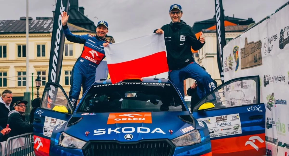 Marczyk i Gospodarczyk wygrywają Rally Nyköping w treningowym starcie przed Rajdem Skandynawii