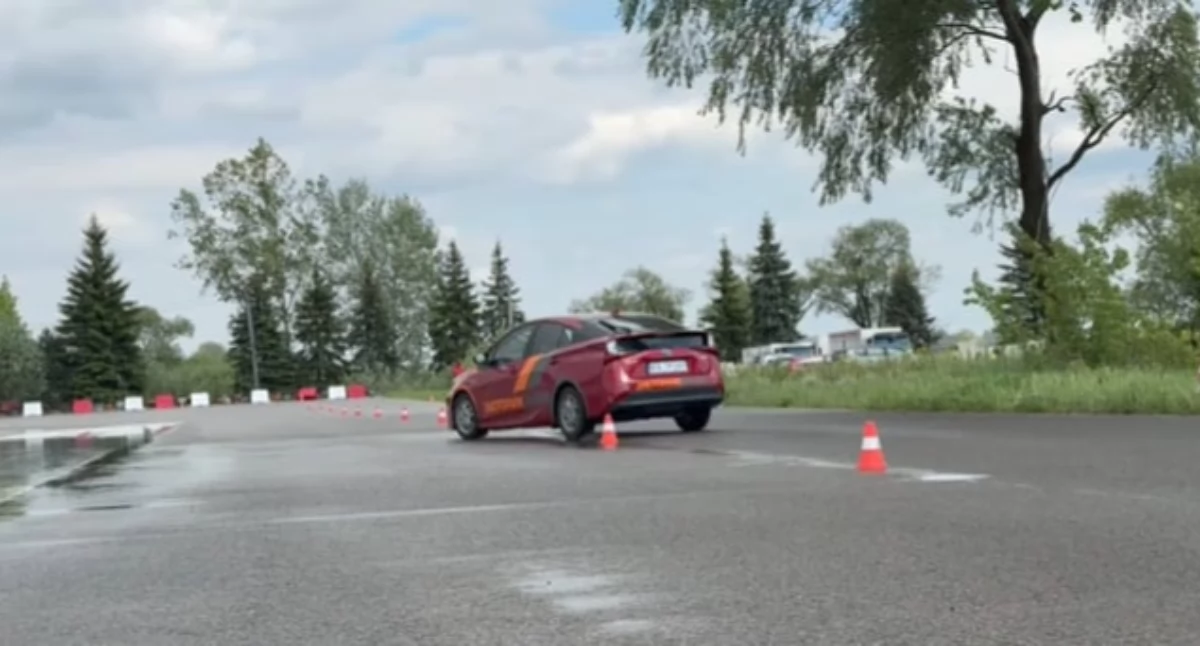 Wspólne szkolenie policjantów z Polski i Słowacji w Moto Park Kraków