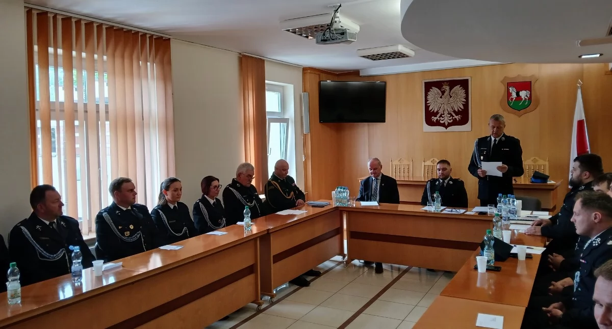 Strażacy ochotnicy w Suchej Beskidzkiej wybrali nowe władze