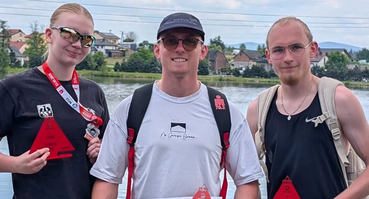 Milena Łazarz i Team Drozd rozbili konkurencję podczas triathlonowych zawodów w Osieku