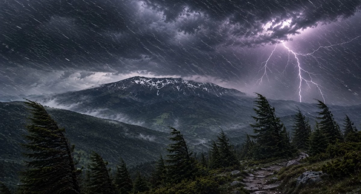 Ostrzeżenie meteorologiczne dla powiatu suskiego. 