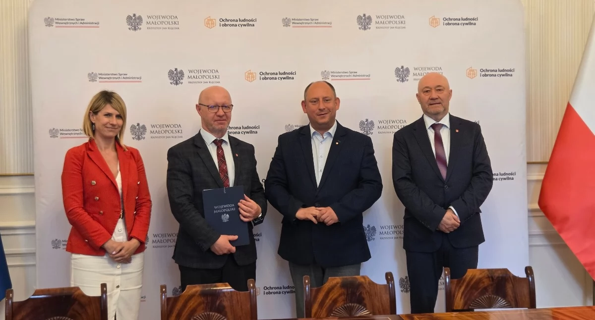 Powiat Suski otrzyma blisko 1,6 mln zł. Powstanie magazyn obrony cywilnej w Suchej Beskidzkiej