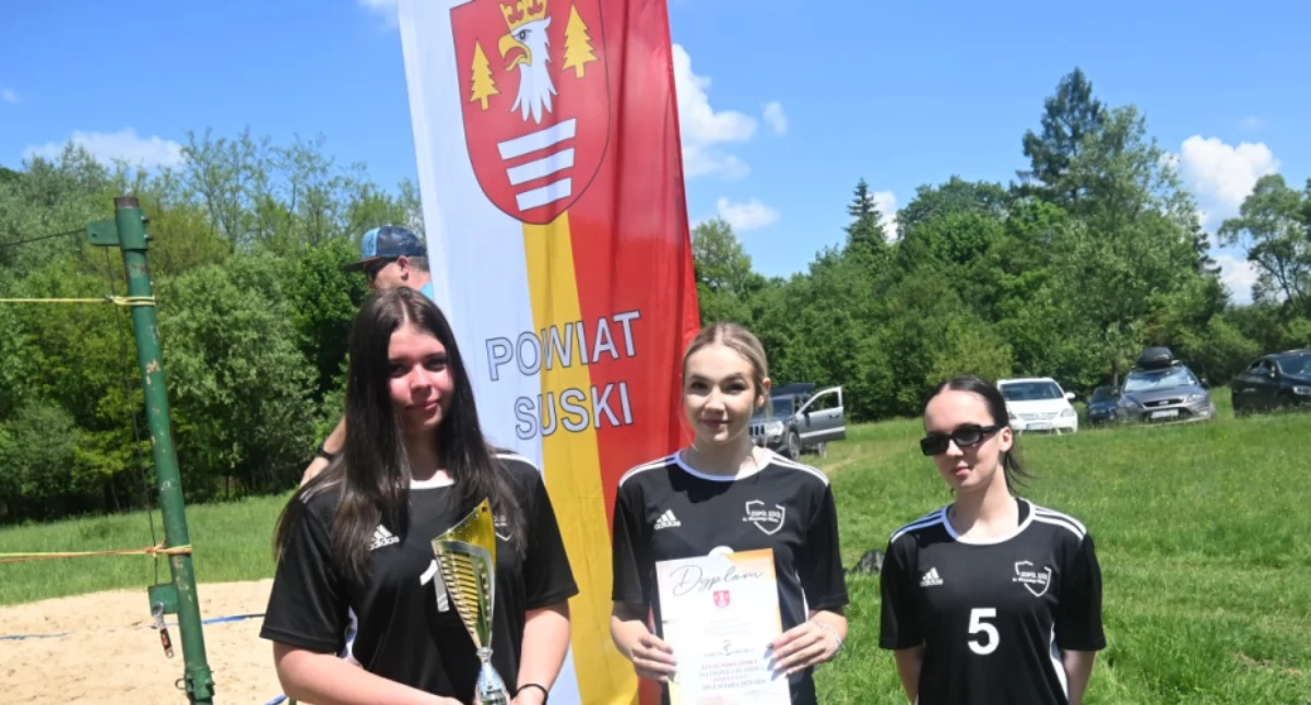 Dziewczyny z Witosa obroniły mistrzowski tytuł w siatkówce plażowej