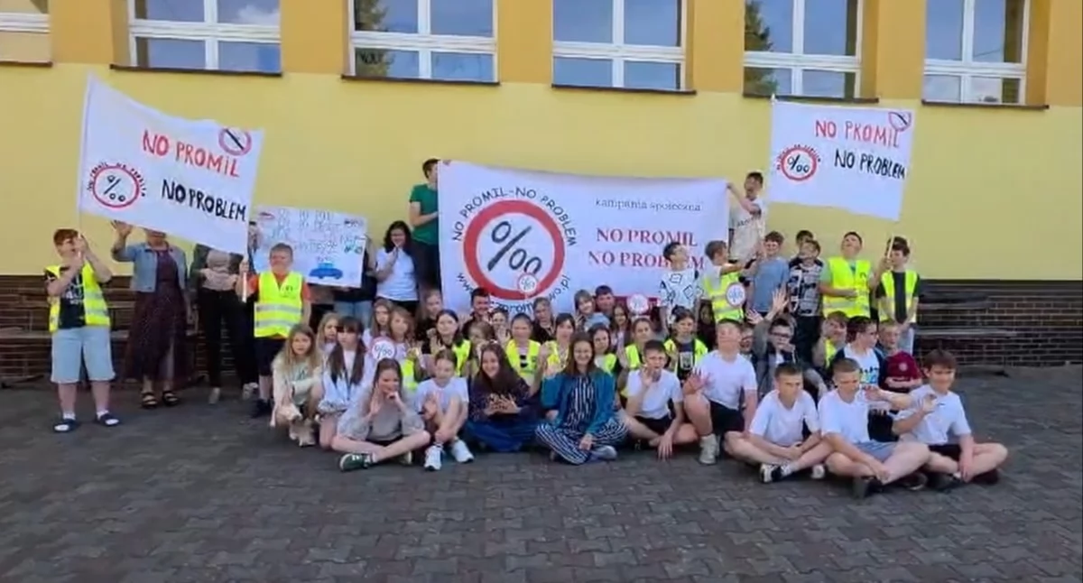  Młodzi dla trzeźwości- BEZPROMILOWI. Kampania „NO PROMIL – NO PROBLEM” w Bieńkówce