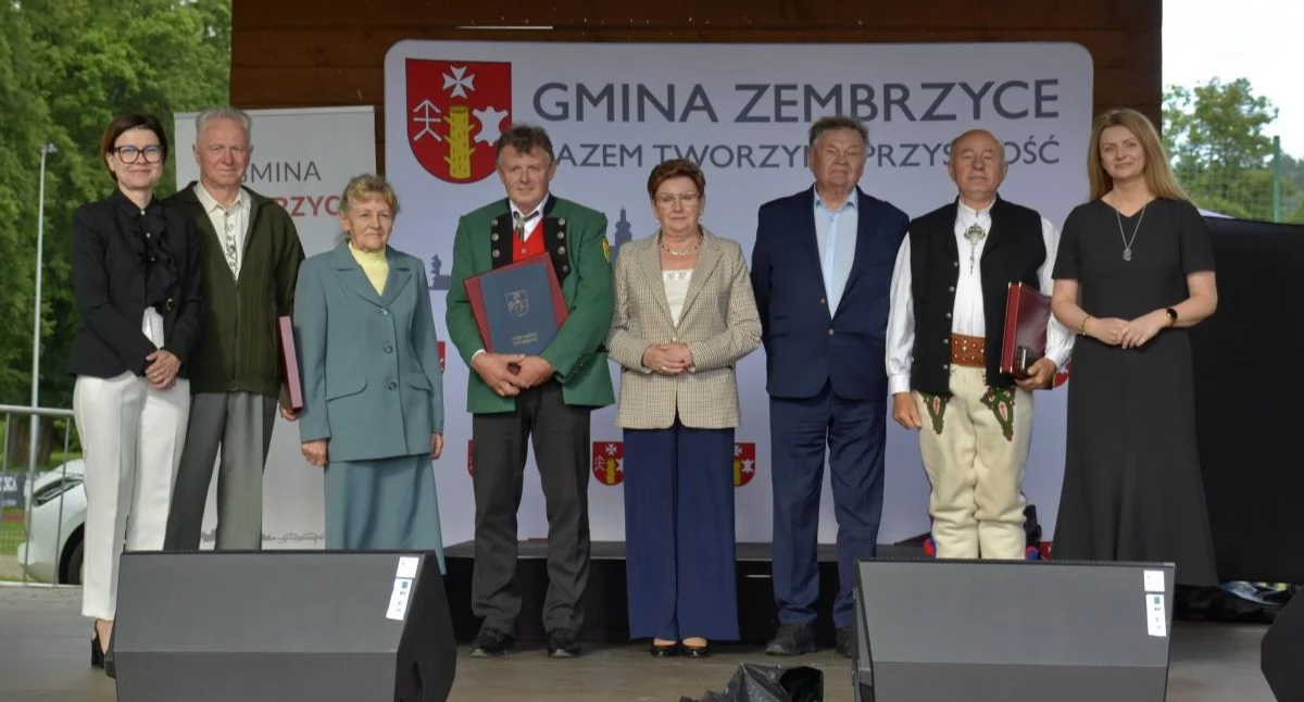 Zasłużeni dla Gminy Zembrzyce uhonorowani podczas Dni Gminy