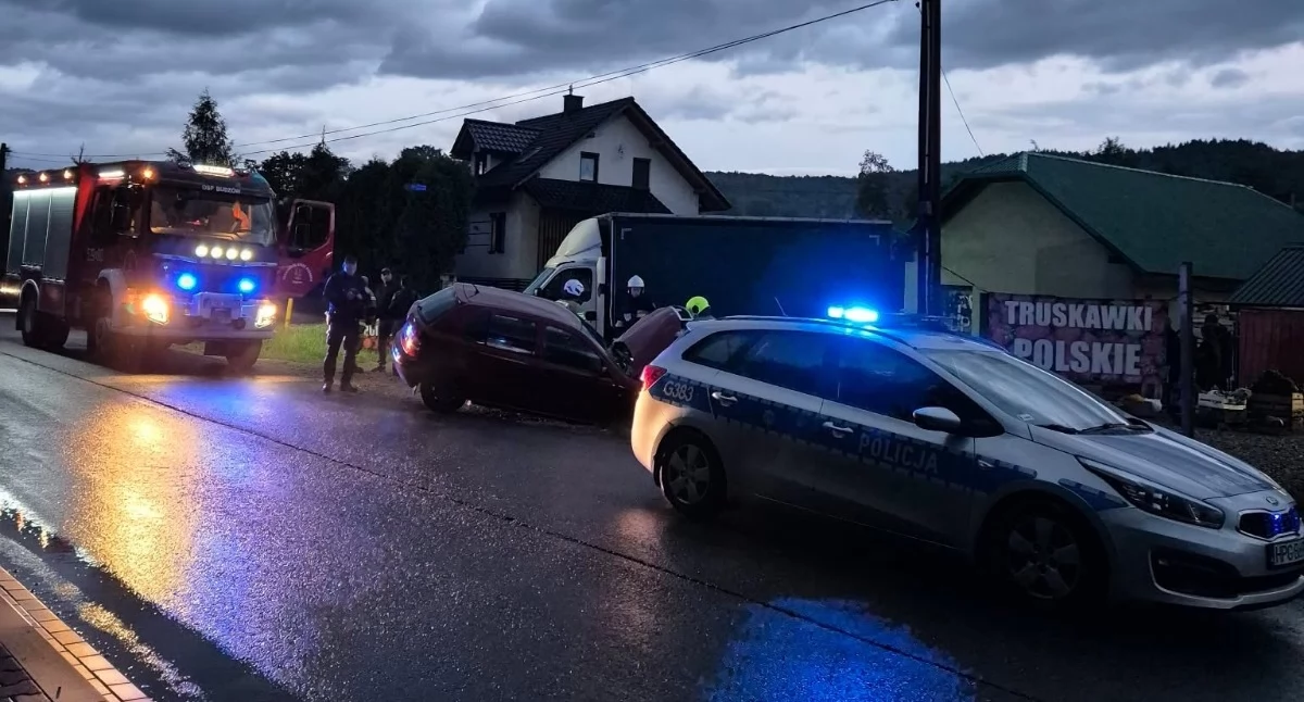 Kompletnie pijany kierowca zakończył jazdę w rowie. Znamy szczegóły zdarzenia w Budzowie