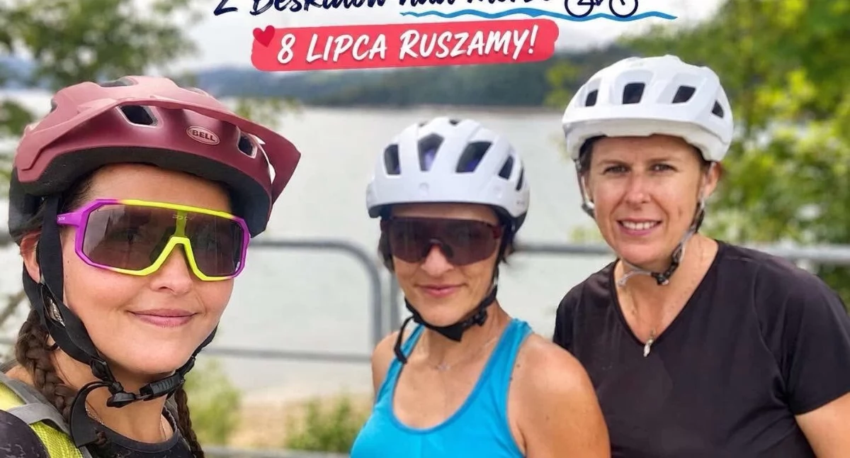 Rowerami z Beskidów nad morze dla Kazika. Trzy nauczycielki ruszają z misją
