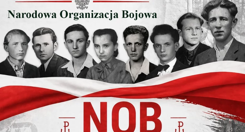 Zaproszenie na uroczystość patriotyczną ku czci Bohaterów Narodowej Organizacji Bojowej