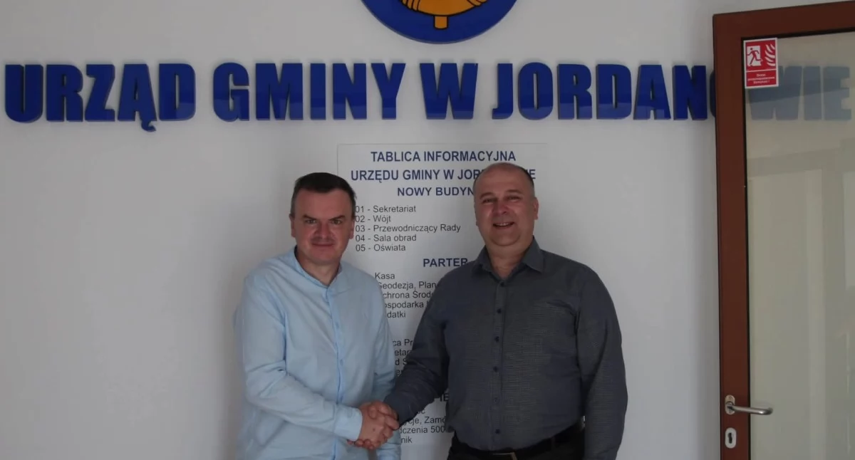 Poseł Mariusz Krystian z roboczą wizytą w Gminie Jordanów