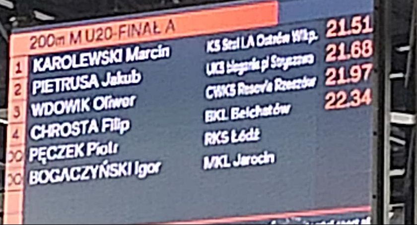 Złoto w sobotę, srebro w niedzielę! Jakub Pietrusa ponownie na podium halowych mistrzostw Polski w Toruniu!