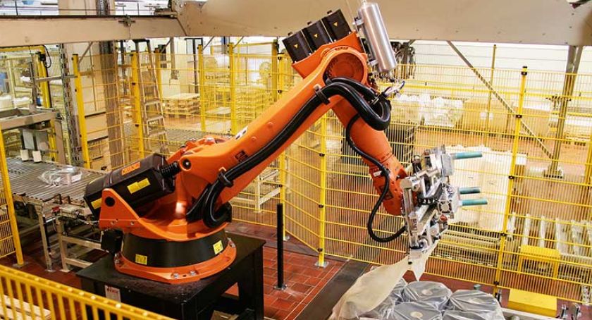 Paletyzacja jednym z najważniejszych działań robotyzacji procesów produkcyjnych