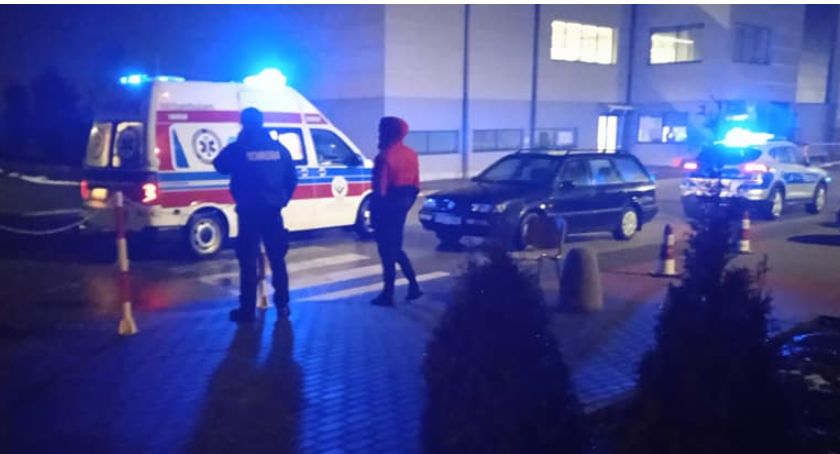 Potrącenie pieszej na Beniowskiego 