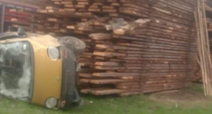 Poważny wypadek w Sidzinie 