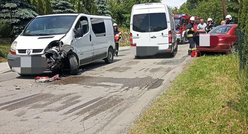Naprawa: Najpierw w dostawczaka, potem w płot 