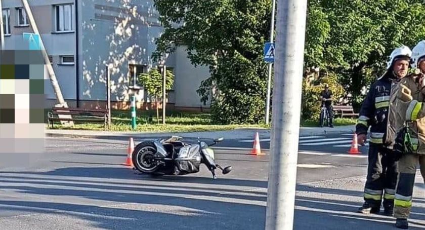 Poważny wypadek w centrum Zawoi 