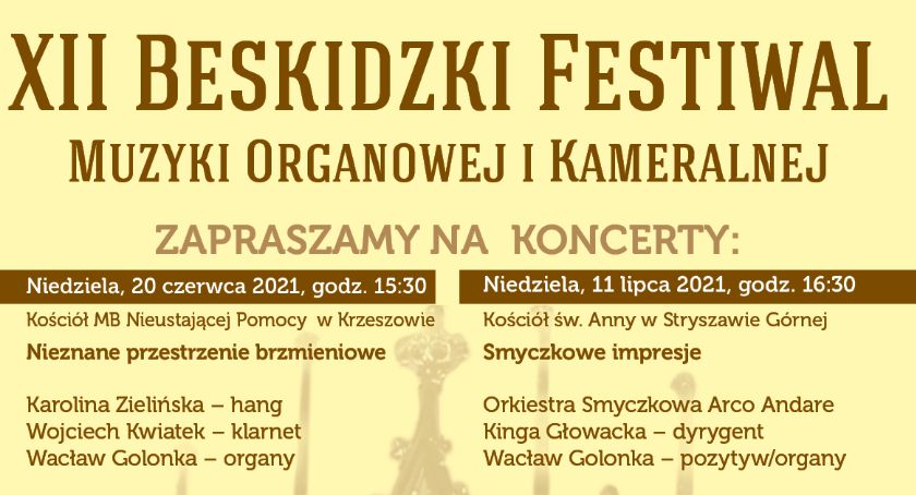 Rozpoczyna się XII Beskidzki Festiwal Muzyki Organowej i Kameralnej