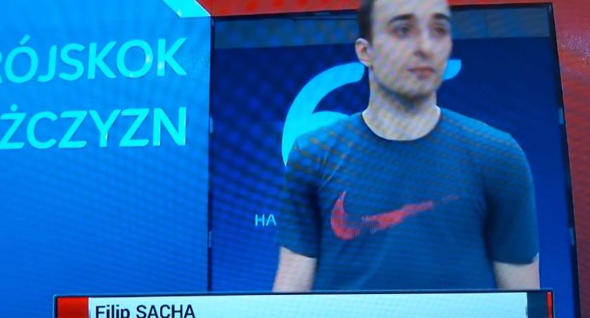 Filip Sacha z kolejnym medalem mistrzostw Polski! Srebro w trójskoku MP seniorów!