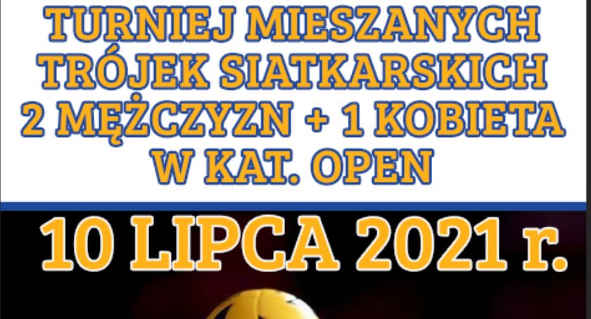 Siatkarski turniej 2+1 w Suchej Beskidzkiej